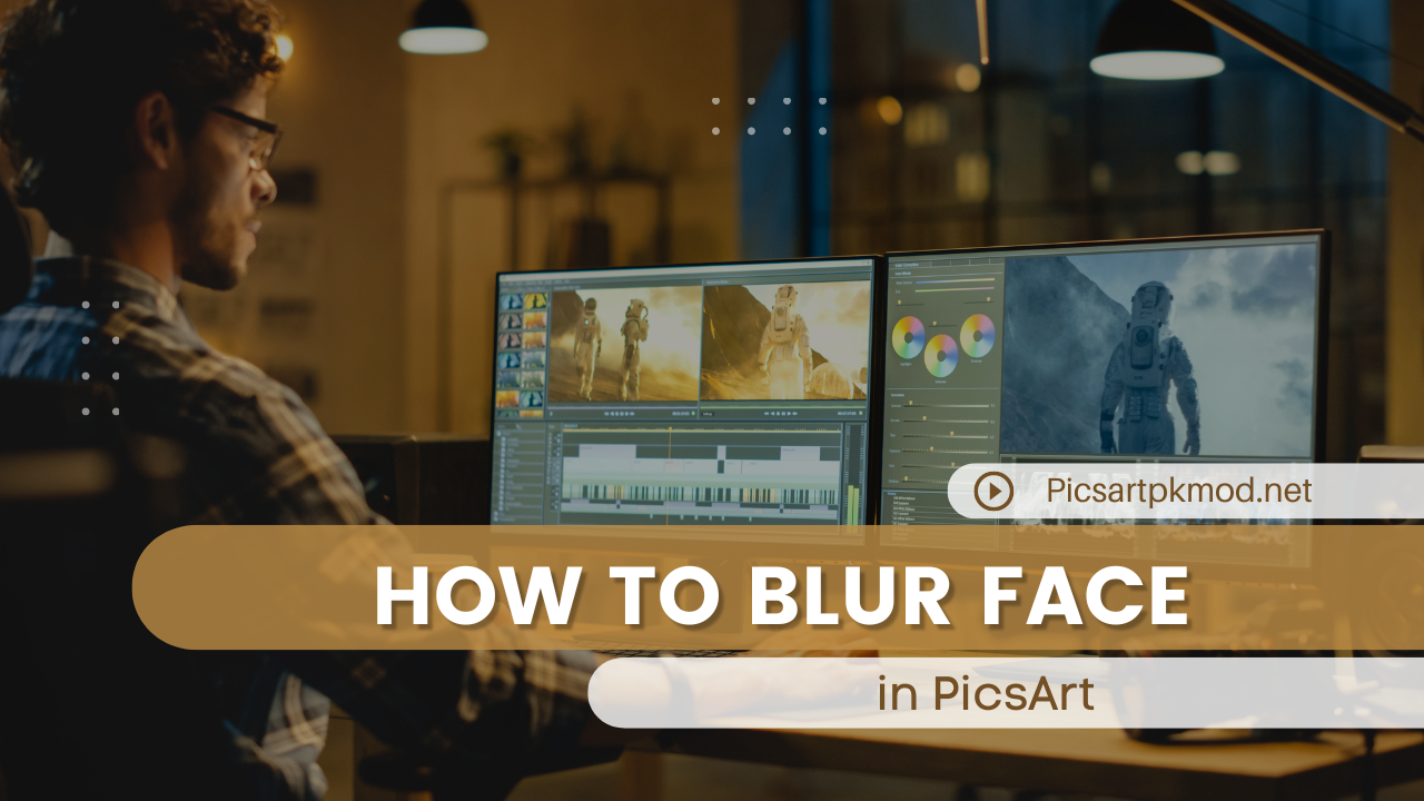 How to Blur face in PicsArt