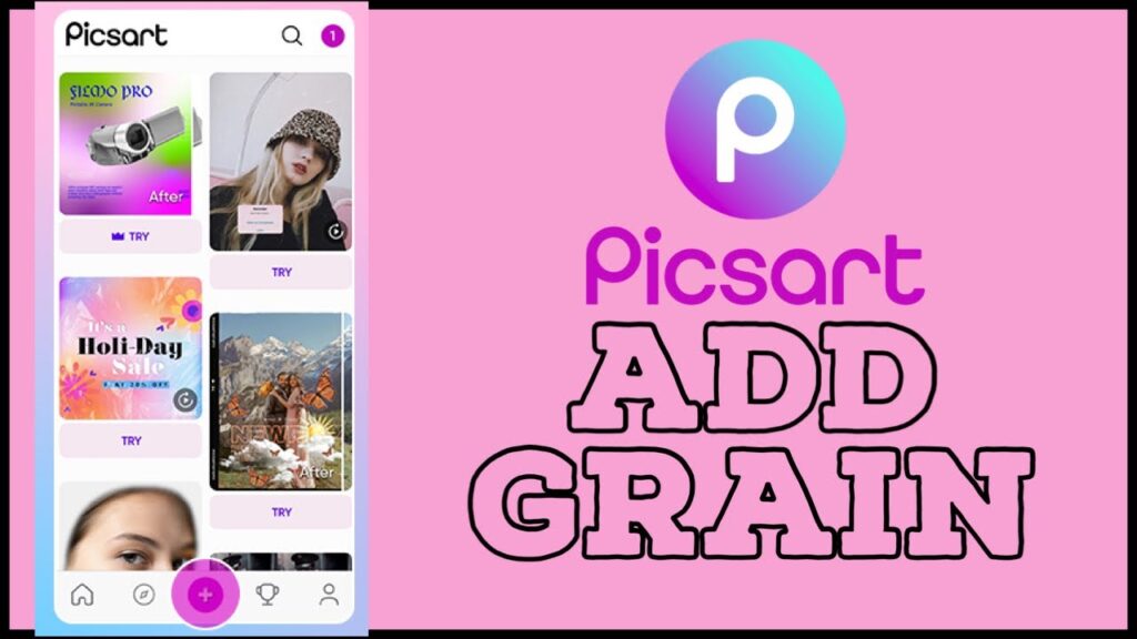 How to Add Grain In PicsArt