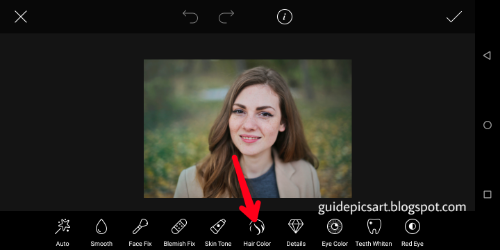 How to Change Hair colour on PicsArt